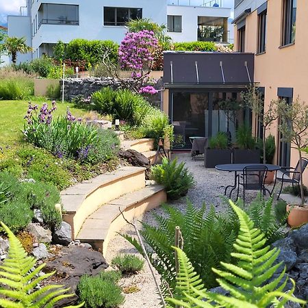 Apartament Oase Zum Sein Spiez Zewnętrze zdjęcie